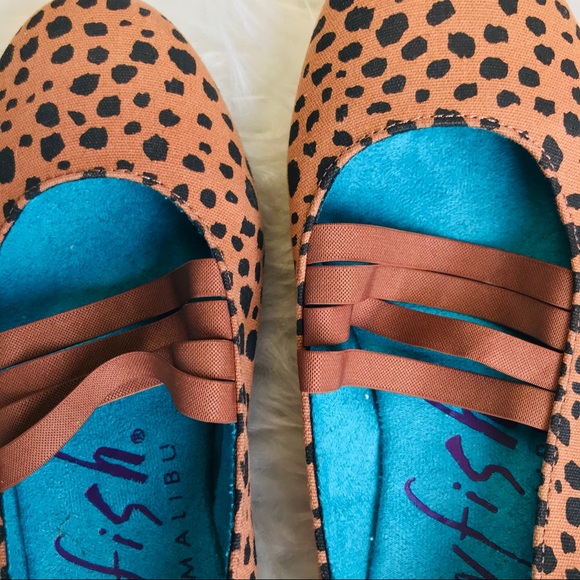 Blowfish Leopard Print Flat Shoe - Picture 7 of 9